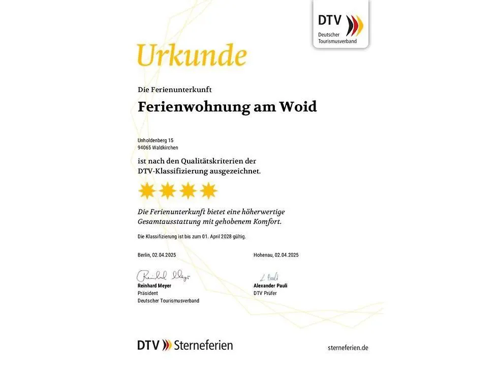 Ferienwohnung am Woid Waldkirchen Apartment